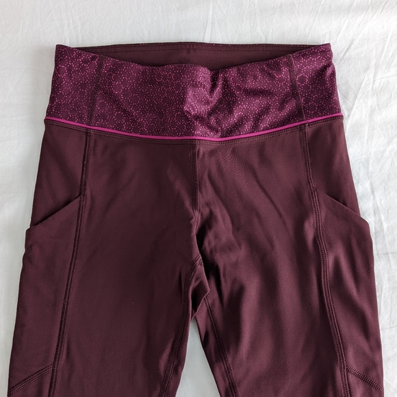 Lululemon Speed Tight, Brushed Luxtreme - Bordeaux - Picture 6 of 8